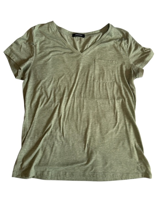 Automet Tops - Mint Green V-Neck Pocket Tee size XL